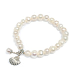 shell pearl bracelet