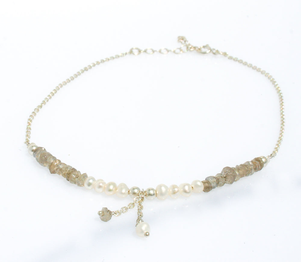 pearl anklet