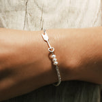 silver arrow bracelet