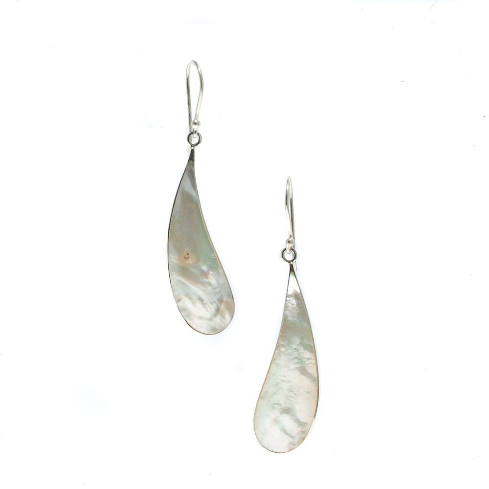 mother of pearl shell earrings