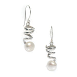 pearl staircase to the moon earrings