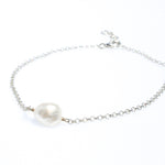 keshi pearl anklet