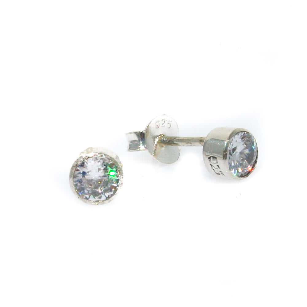 cubic zirconia studs