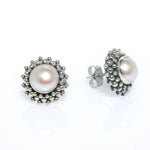 vintage pearl studs