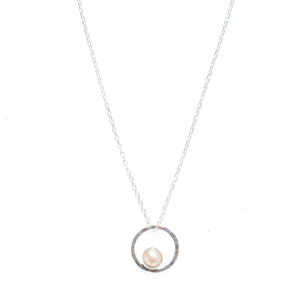 dainty pearl necklace