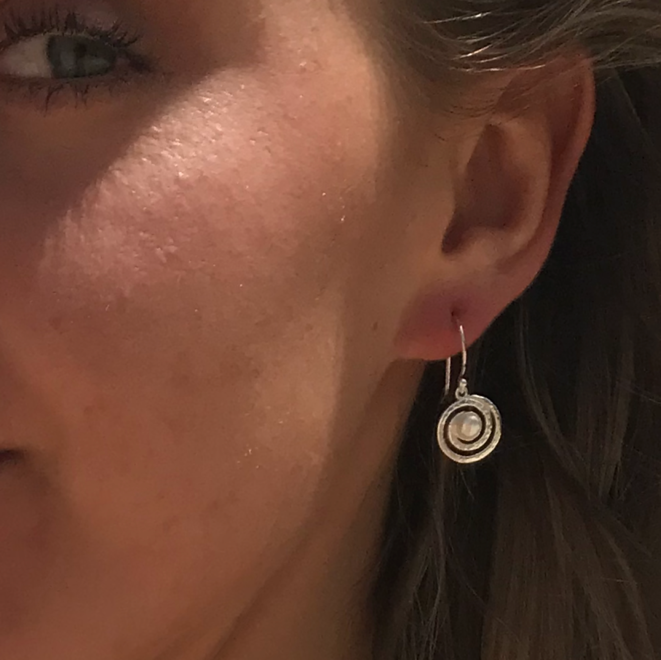 cable beach swirls earrings