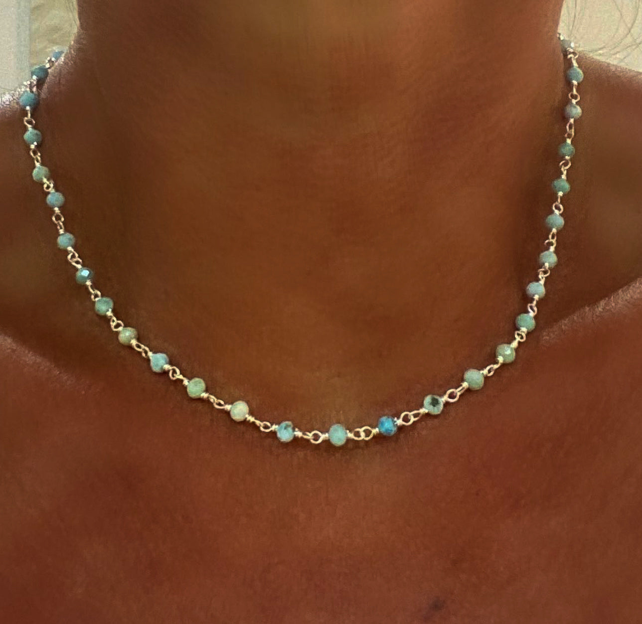 larimar necklace