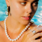 ladies pearl ring