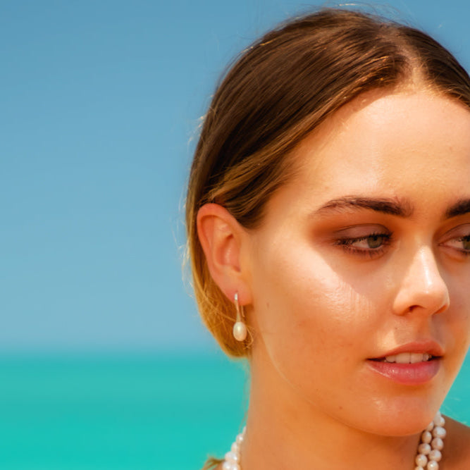 broome pearl earrings