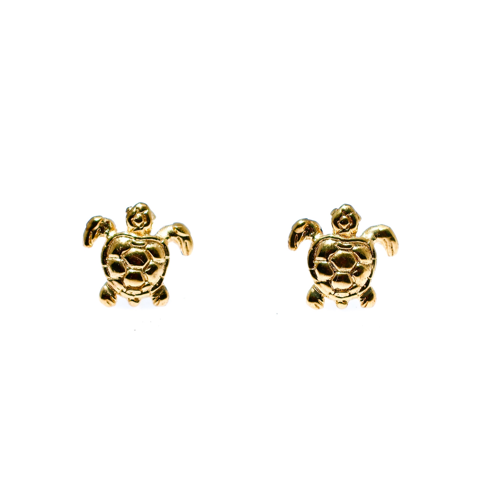 gold turtle studs