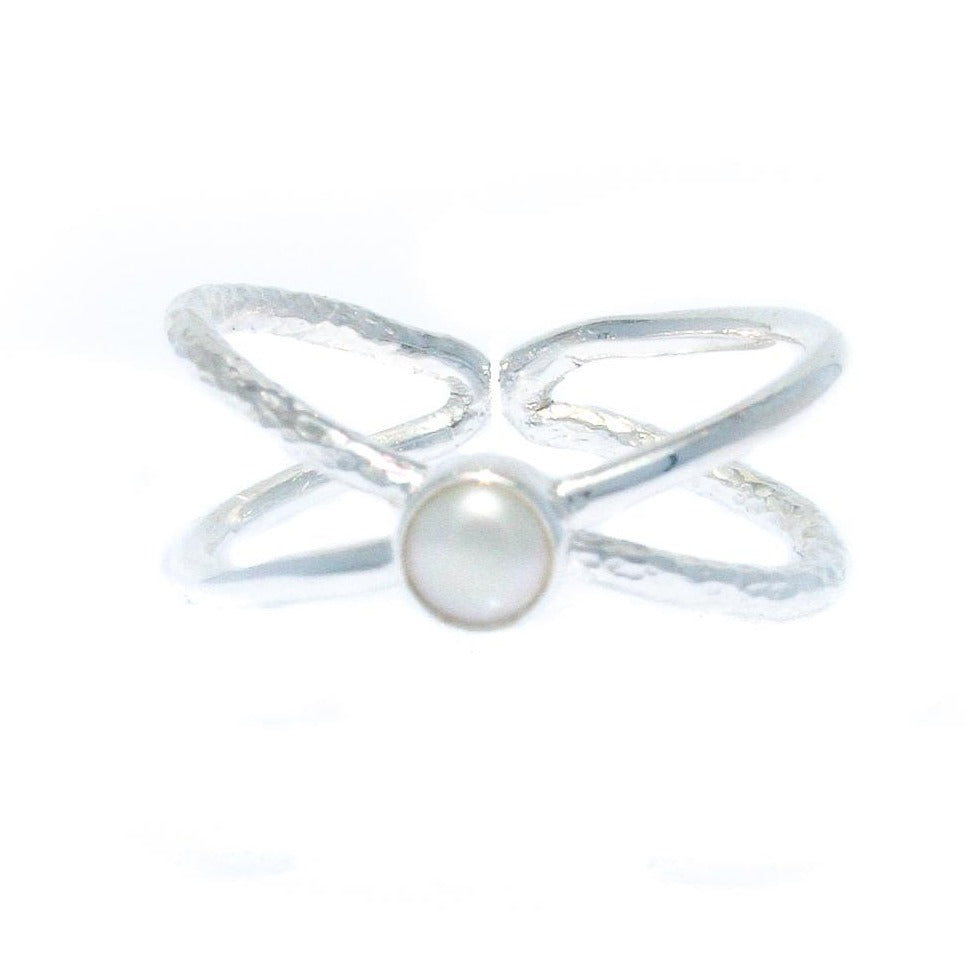 Infinity Pearl Ring