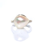 keshi pearl ring