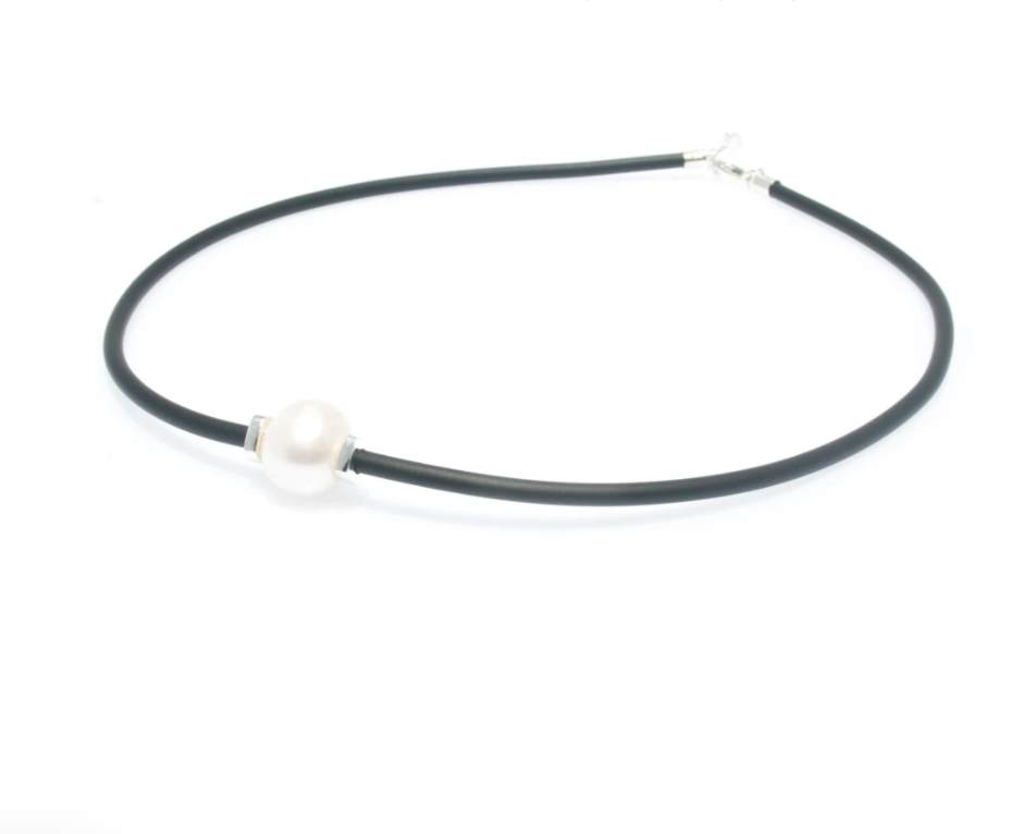 mens pearl necklace