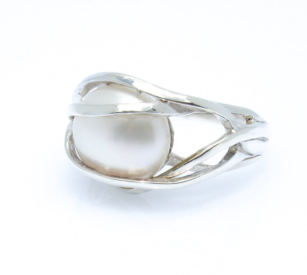 pearl dress ring