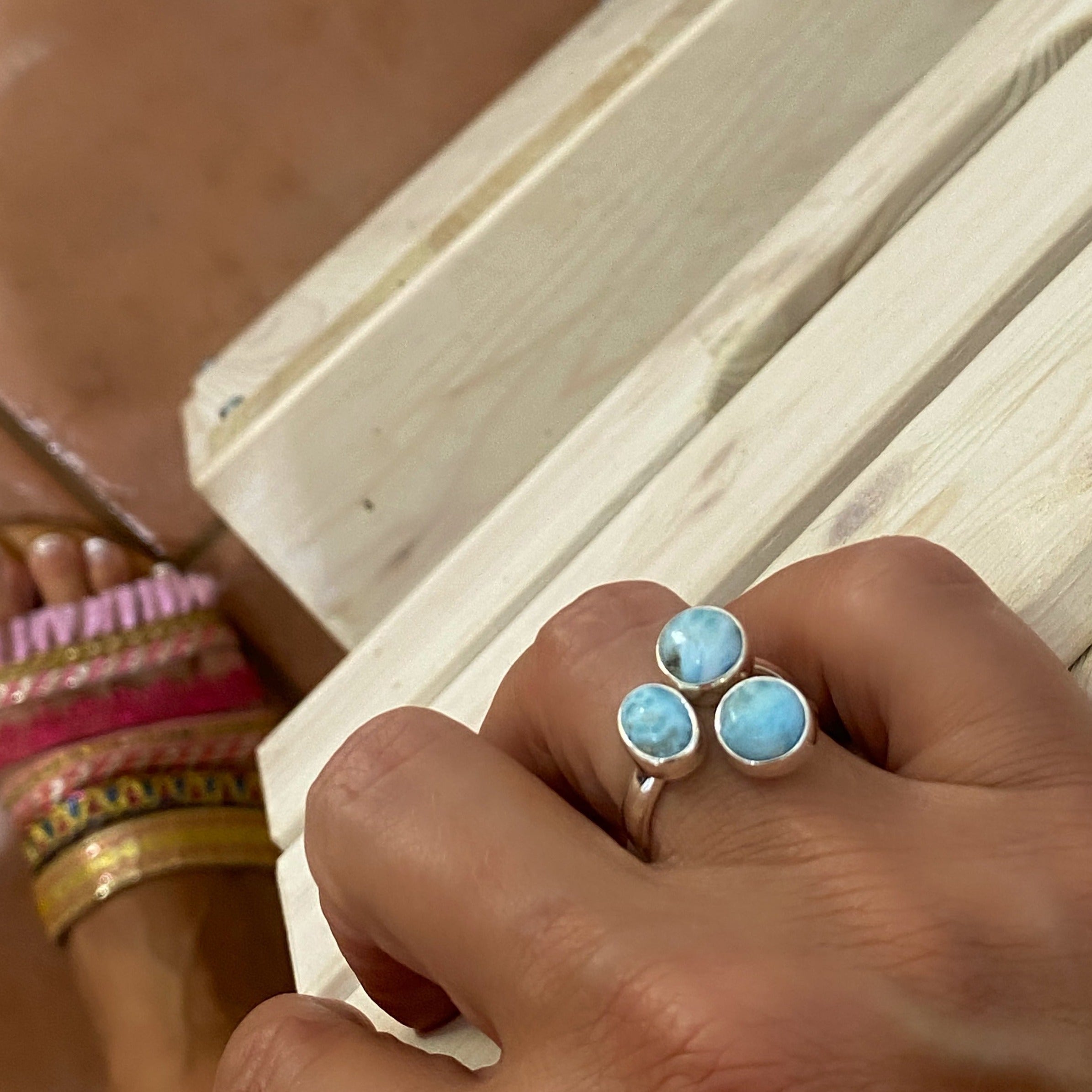 larimar ring