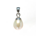 white pearl pendant