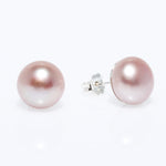 pink pearl studs