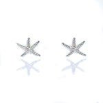 seastar silver starfish studs