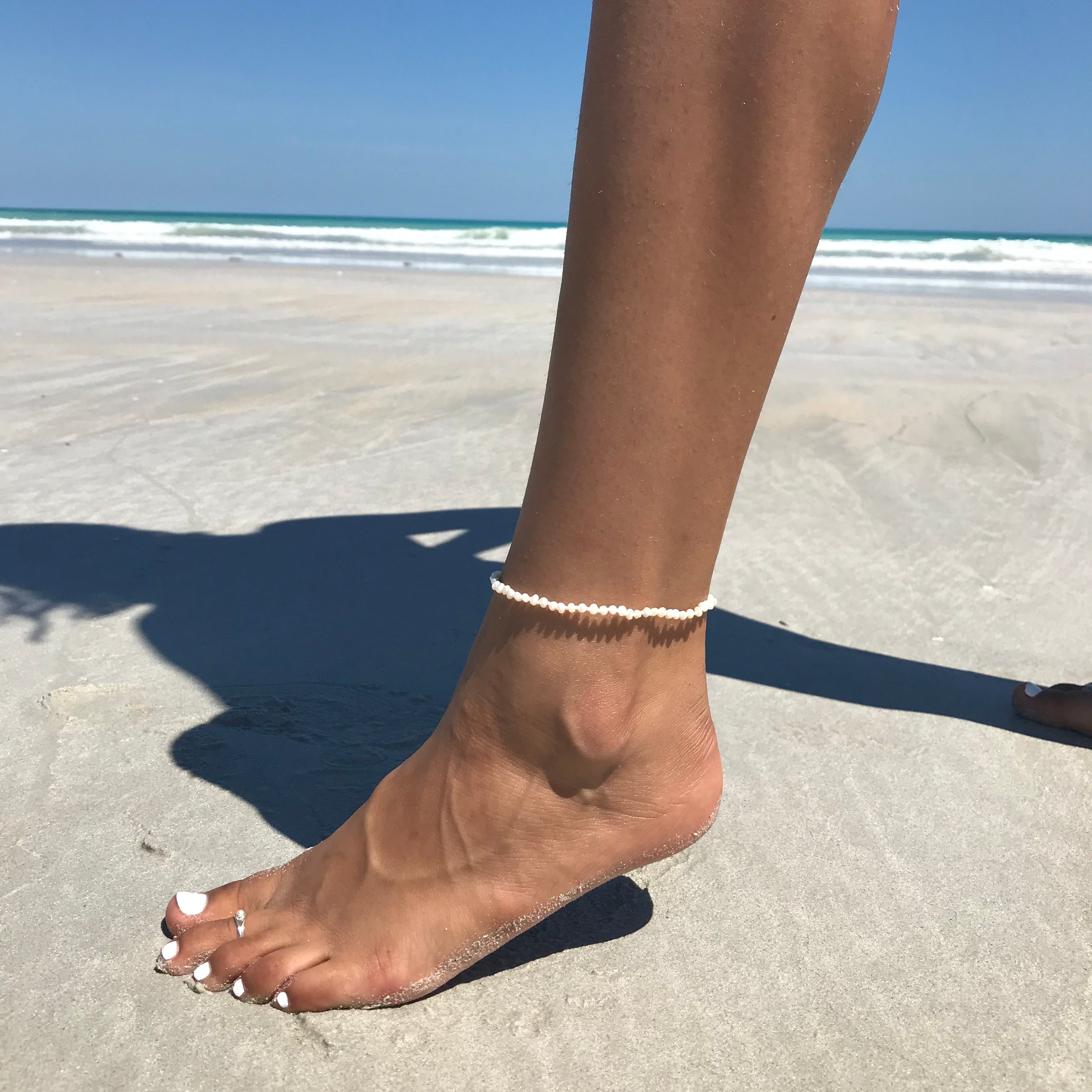 Pearl anklet