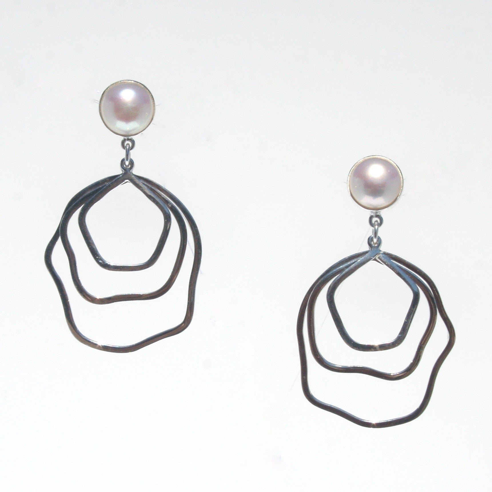 tidal pearl earrings
