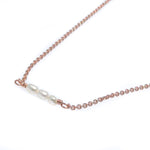 dainty rose gold necklace